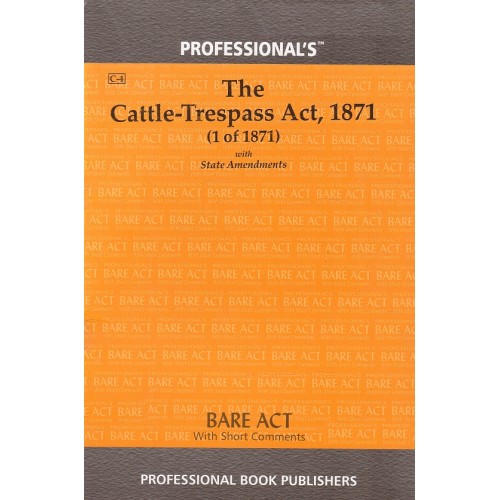 Professional's Cattle-Trespass Act 1871 Bare Act